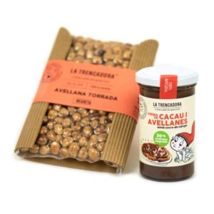 Lot 1 Avellana Negreta Torrada 250g i 1 Pot Crema Avellanes Cacau